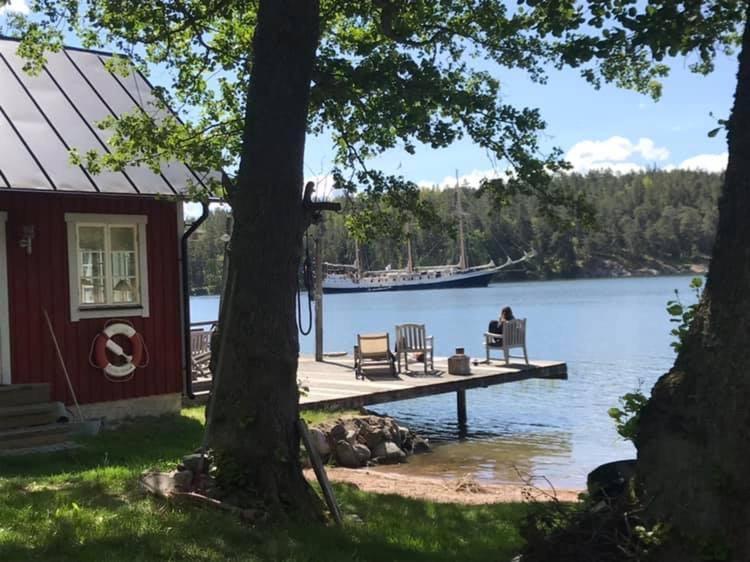 Sjoestuga Myttinge Värmdö エクステリア 写真