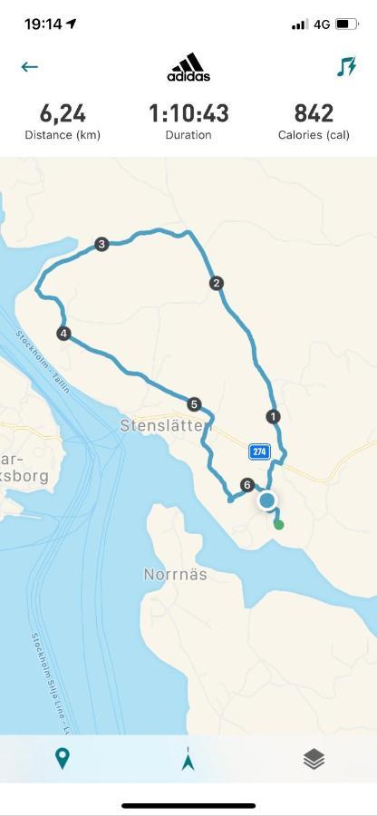 Sjoestuga Myttinge Värmdö エクステリア 写真