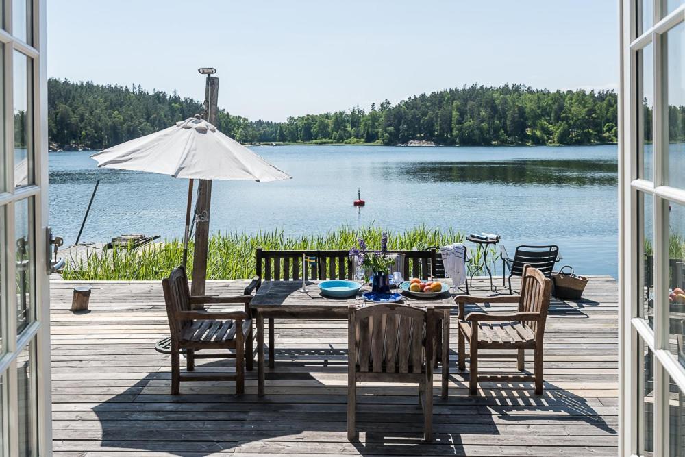 Sjoestuga Myttinge Värmdö エクステリア 写真